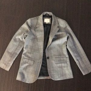 Plaid blazer